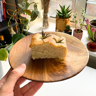 Focaccia: I love salt and who wants to run around and play games with&nbsp;me?